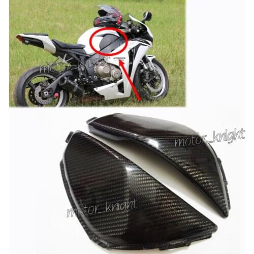 For 2008 2009 2010 2011 Honda CBR1000RR 100% Carbon Fiber Gas Tank Side Panel Cover Fairing