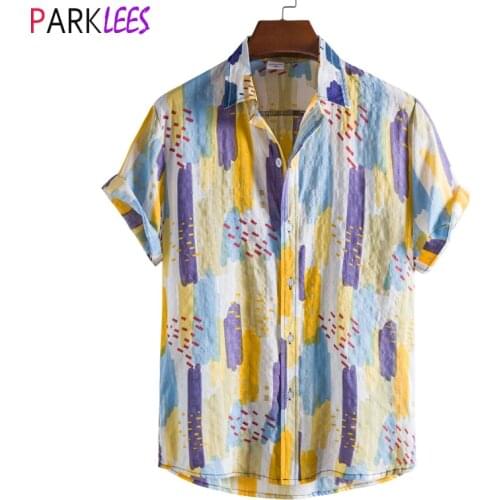 PARKLEES Men's Beach (Hawaiian) Shirts