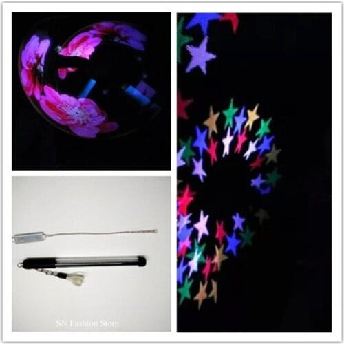 POI40 flashing dance show Shining Sticks 33cm party photo programmable DIY ballroom party led costumes dj performance stage wear