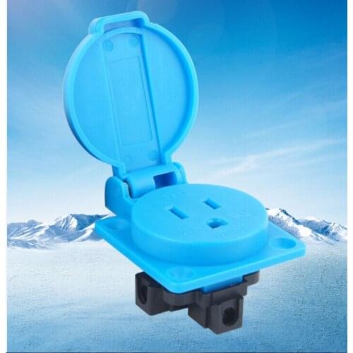 US Standard 125V 15A IP44 Industrial Durable Waterproof Dustproof Socket SU Certificate S230-5E
