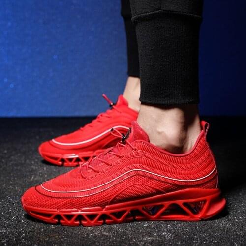 Spring sports mesh 2020 men Men on leisure s de solid informales sport 39 slip knitting shoe man shoes casual summer Mens white