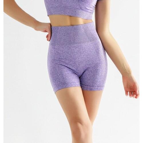 2021 High Waist Running Leggings Sports Seamless Women Yoga Pants Workout Super Elastic Sport Shorts Hip-lift Gym Clothing Short