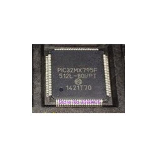 2pcs/lot PIC32MX795F512L-80I-80/PF PIC32MX795F512L-80I/PF PIC32MX795F512L PIC32MX795F PIC32MX795 100TQFP