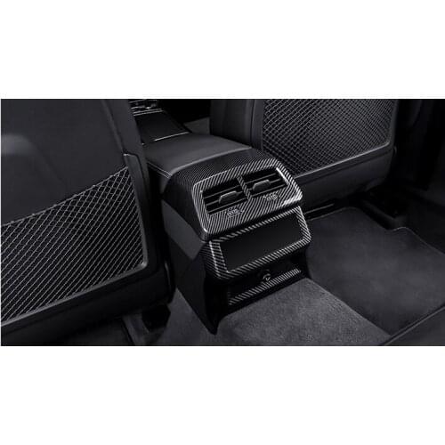 Car accessories For Audi A6 C8 2019 Armrest Box Air Conditioning Vent Outlet Cover Trim Car styling ABS