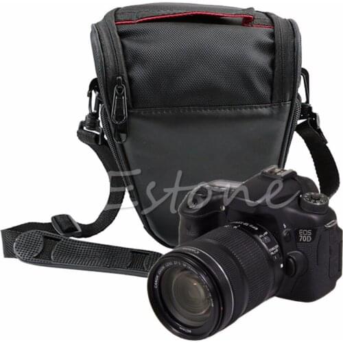OOTDTY Camera Case Bag For Canon DSLR Rebel T3 T3i T4i T5i EOS 1100D 700D 650D 70D 60D