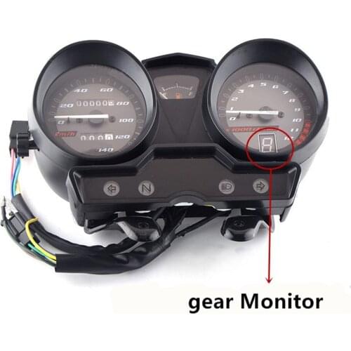 For YAMAHA YB125z YBR125 YJM125 Motorcycle Speedo Meter Gauge Instrument YBR Factor Hornet Odometer Speedometer Gear Display