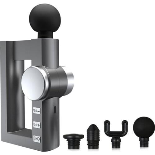 KLASVSA Fascia Muscle Massage Gun Slimming Percussion Relax Muscles 32 Speed 4 Heating Vibrating Massage Relaxation