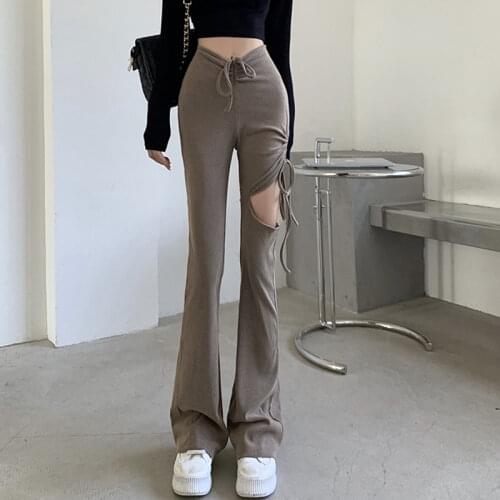 Женские брюки с высокой талией GKLJEGMML China At AliExpress