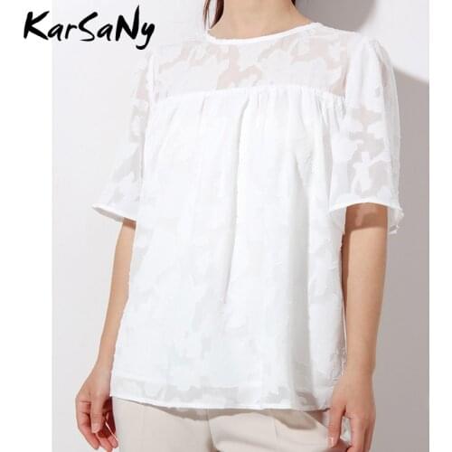 Кружевные блузки KarSaNy China At AliExpress