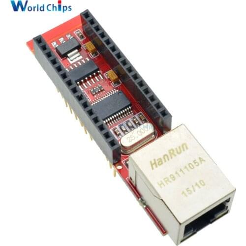 Diymore ENC28J60 Ethernet Shield V1.0 Nano 3.0 RJ45 Webserver Module For Arduino Nano V3 Microchip HR911105A Board With Pins