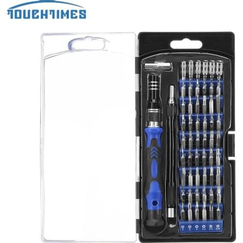 Screwdriver Set 58 In 1 Multifunction 54 Screw Driver Bits Repair Hand Tools For Phone Notebook Watch Sunglasses