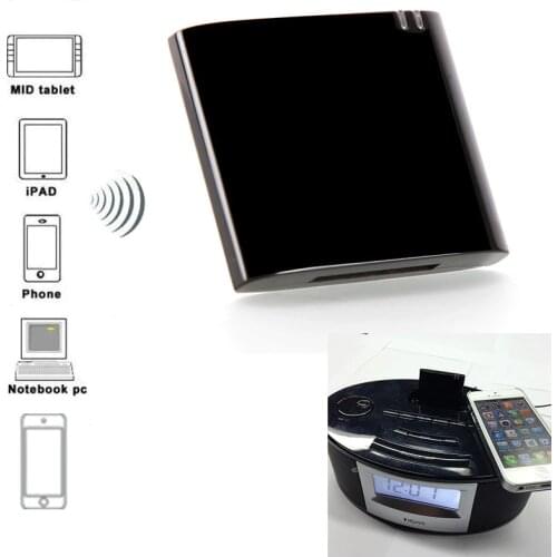New Mini Bluetooth Receiver Bluetooth A2DP Music Receiver for iPad iPod iPhone 30Pin Dock for speaker SP558B