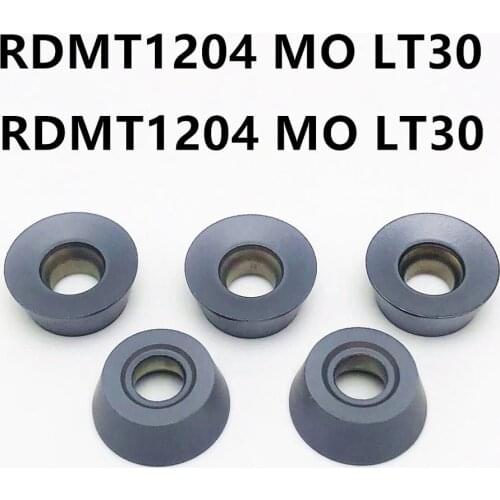 RDMT1204 MO LT30 high quality carbide insert RDMT 1204 face lathe parts tool milling CNC cutting tool milling cutter RDMT