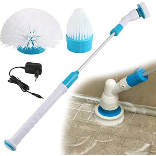 Turbo Scrub Home Bathroom Clean Tool Spin Bathtub Brush Power Cleaner Bathtub Tiles Power Floor Cleaner Brush Mop Scrubs Clean
