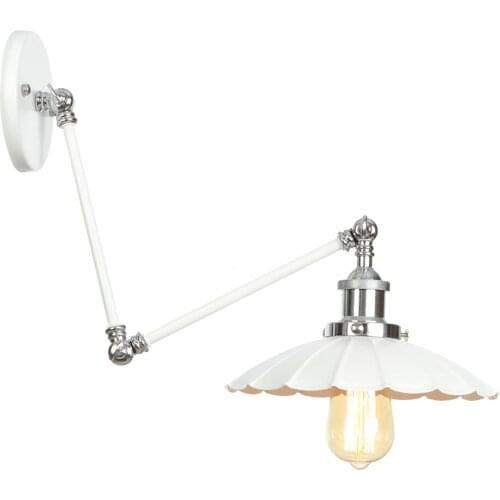 Vintage Loft Wall Lamp Sconce American Industrial Iron Adjustable Wandlamp LED E27 Bedroom Wall Lights Applique Murale Luminaire