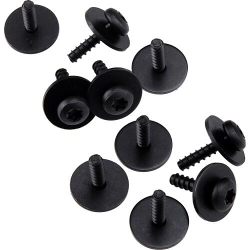 W702413-S307 W702413-S450B 10pcs Under Engine Shield Air Dam Deflector Torx Screws fit for Ford Focus Escape