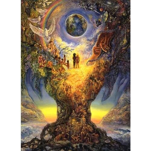 5D DIY Full Diamond painting Fantasy tree embroidery Home Decoration Handicrafts Cross stitch
