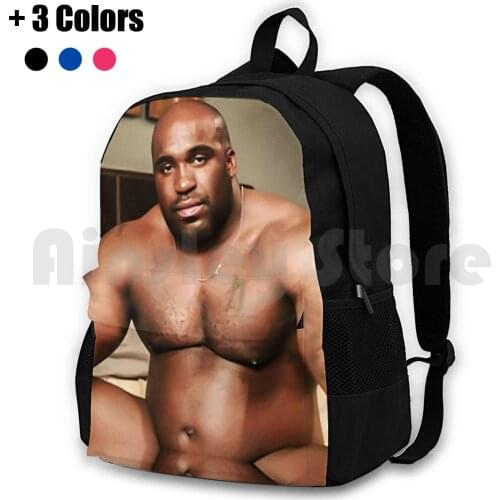 Barry Wood-Funny Meme Well Endowed Man Black Guy Dick Meme Design Art Outdoor Hiking Backpack Waterproof Camping Travel Well