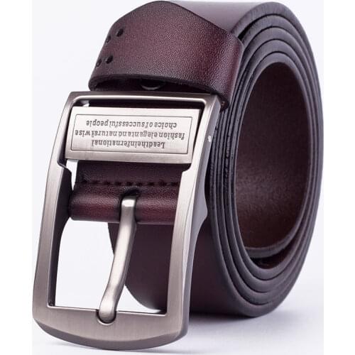 GOURS Genuine Leather Belts for Men High Quality Black Buckle Jeans Belt Cowskin Casual Belts Business Belt Cowboy Waistband