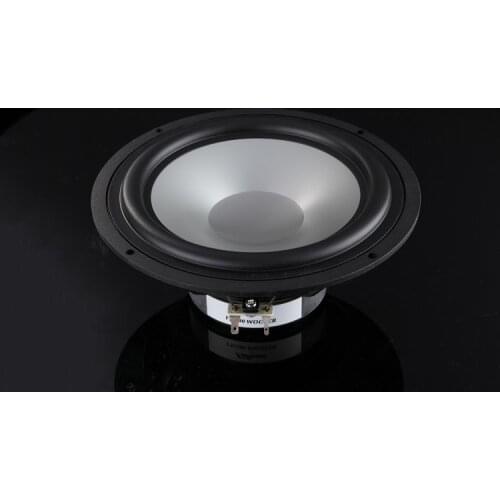 HF-247 HiFi Speakers 8 Inch circular Aluminum cone Full Range HIFI Speaker Aluminum bass voice amplifier speaker /FW200