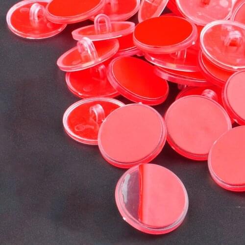 Strong Ceiling Hooks 2cm Transparent Traceless Small Disc Hook Home Wedding Party Ceiling Decor Poster Hanger Self Adhesive Hook