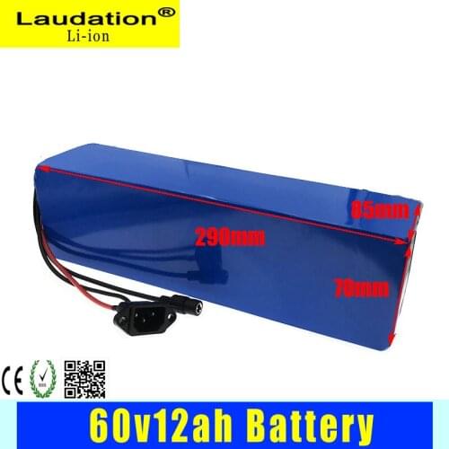 60v12ah Lithium Ion Battery 18650 Rechargeable Battery 16S 4P Built-in 30A BMS Suitable For Electric Bicycle Electric Motorcycle