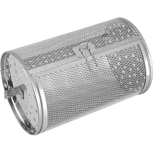 Stainless Steel Rotisserie Grill, Roaster Drum, Oven Basket, Kitchen