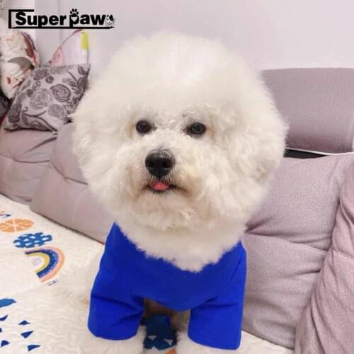 New Style Pet Dog T-shirt Vest Clothes Dogs Pets Clothing Cat Apparel Costume French Bulldog Corgi Schnauzer Dropshipping ZJC26