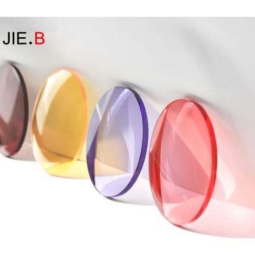 High quality color changing series 1.61 1.67 1.74 prescription MR-8 resin optical glasses lens myopia uv400 sunglasses lens