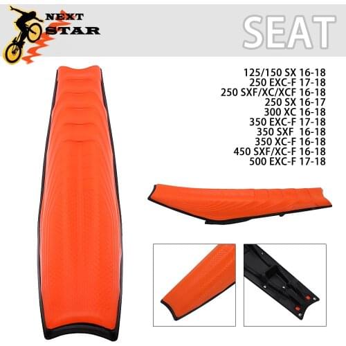 X-Seat Motorcycle Orange Racing Foam Seat Cushion For KTM SX EXC-F SXF XC XC-F EXCF XCF 125 150 250 300 350 450 500 2016-2018