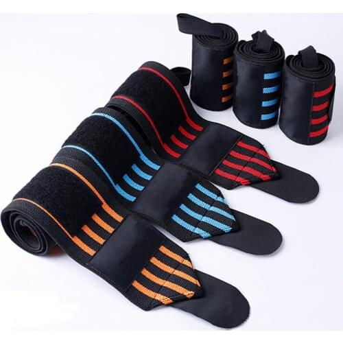 Weight Lifting Wristband Elastic Breathable Wrist Wraps Bandage Gym Fitness Weightlifting Powerlifting Wrist Brace Support Strap