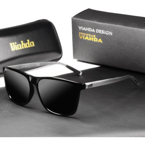 2020 New Top quality Aluminum HD Polarized Sunglasses UV400 men driving metal frame sun glasses male goggles women cool oculos