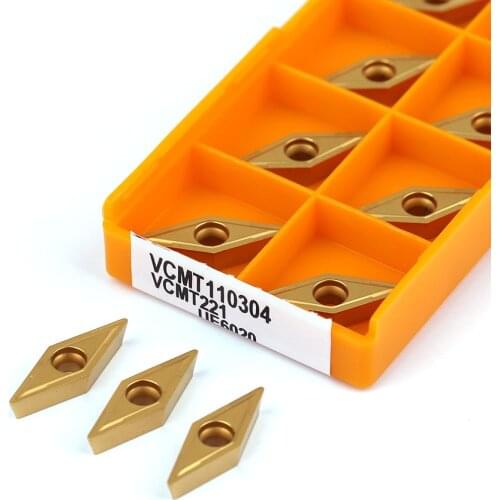 VCMT110304 VP15TF UE6020 US735 CNC tool stainless steel carbide turning tool CNC lathe tool VCMT 110304