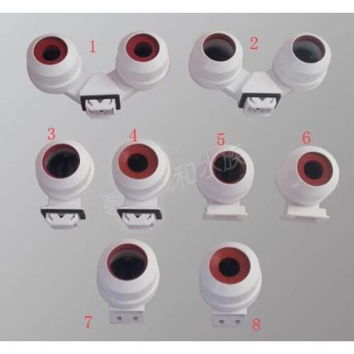 Mix 8 kinds waterproof T5 G5 T8 G13 lamp holders light socket for aquarium, led light tube etc IP67