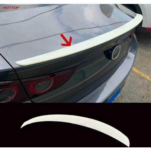 For Mazda 3 Axela 2020 Tail Rear Trunk Spoiler Wing Decoration Cover(1Pc)