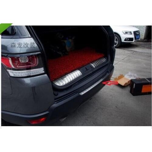 Rear Bumper Protector sill plate cover for LAND ROVER RANGE ROVER Sport 2014