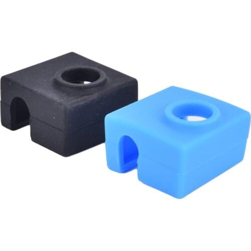 3D Printer MK8 Protective Silicone Sock Cover Case For Ender 3 Heater Block Of CR10,10S,S4,S5 Anet A8 MK7/MK8/MK9 Hotend