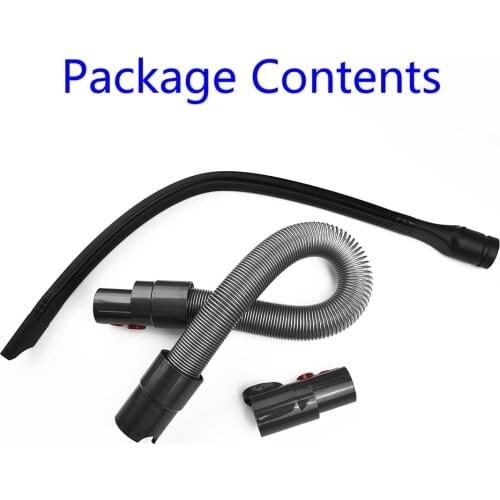 1set Flexible Crevice Tool For Dyson V8 V10 V7 V11 Vacuum Cleaner Parts With Adapter Hose Accessories