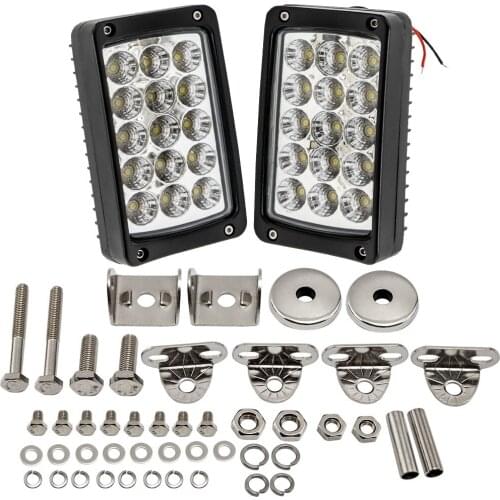 2pcs 45W car LED work light truck Led Work Light for Jeep SUV ATV