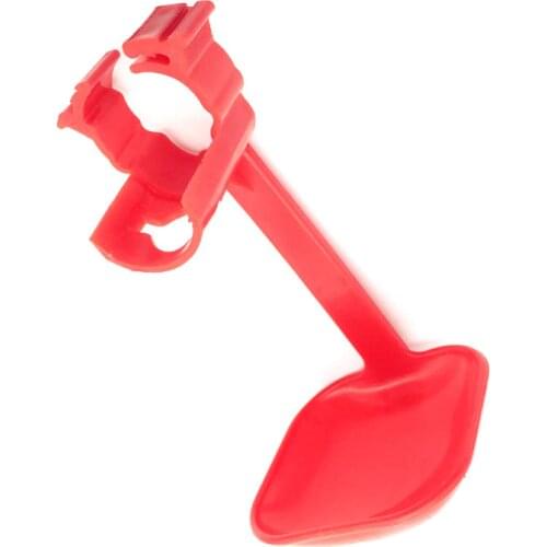 20 Pcs Chicken hanging Cup Drinking Fountains Birds water bowl Nipple Red drinking cup Chicken drinking Tool