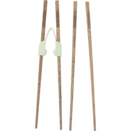4pcs Elderly Eating Aids Anti-Slip Chopsticks Training Chopsticks Learning Chopsticks For Adult Beginners Children