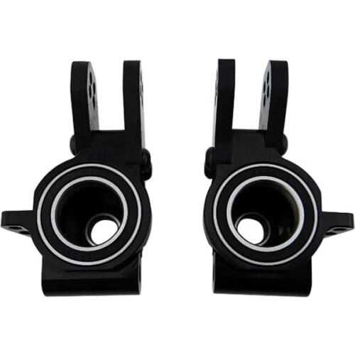 HR Aluminum Rear Hubs with Carbon Fiber Link Tabs for 1/8 Arrma Kraton BLX Notorious BLX or Outcast BLX