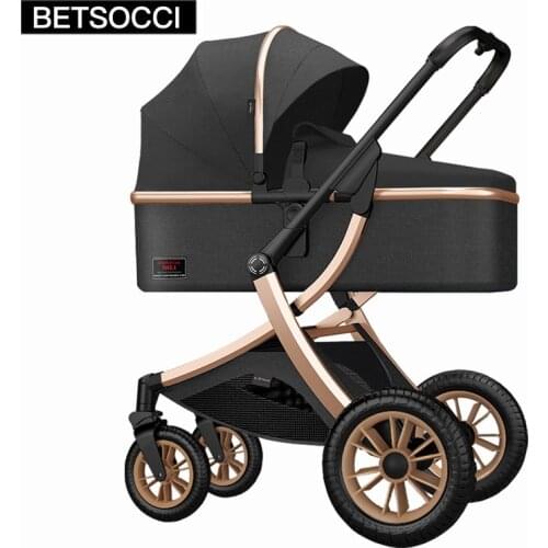 BETSOCCI Baby Strollers 2 In 1