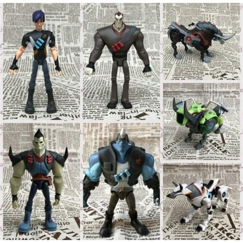Slugterra anime action figure prefect quality handmade toys for children