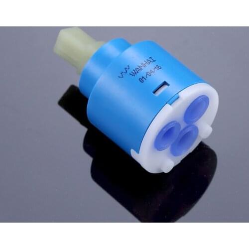 Promotion 35mm / 40mm Ceramic Cartridge Faucet Cartridge Mixer Low Torque Faucet Accessories Rotation Flat Base DG01