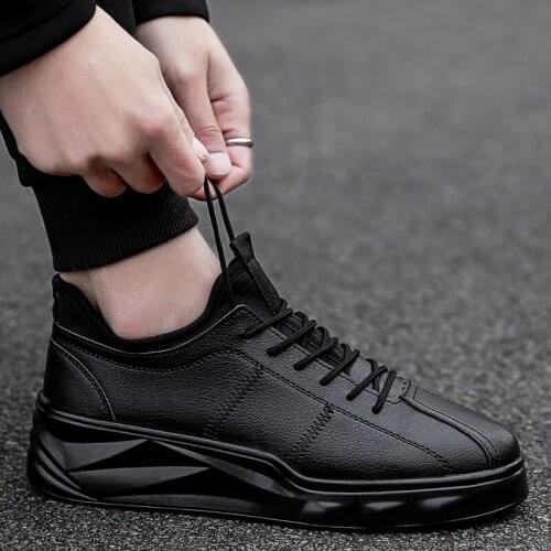Tenis Masculino Men Tennis Shoes High Top Leather Ultra Fitness Sneakers Men Tenis Jogging Gym Shoes Outdoor Walking Footwear
