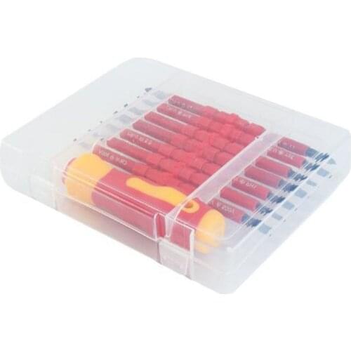 8PCS Multi-purpose Screwdriver Bit Set for Electrical Insulated Kit Household Repairing Maintenance Tools