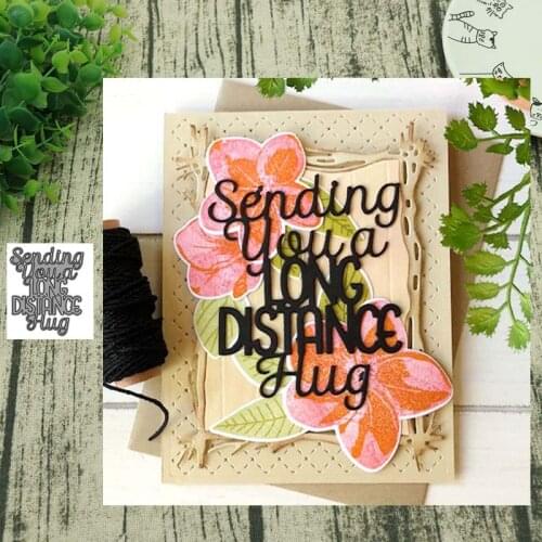 New Dies 2020 Metal Cutting Dies rainbow English letter diy photo album Scrapbooking Stencil Die Cuts Card Making