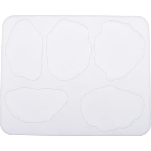 Coaster Silicone Molds, DIY Silicone Coaster Mat Resin Molds Bottom Bracket Prevents Deformation for Resin, Epoxy, Polymer Clay