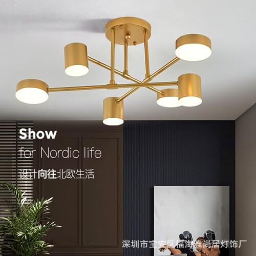 Nordic luzes de teto ceiling chandelier led ceiling light Ceiling Lamp Fixtures E27 led ceiling lamps luminaria